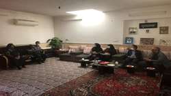دیدار صمیمی با خانواده معظم شهدا به مناسبت هفته سلامت